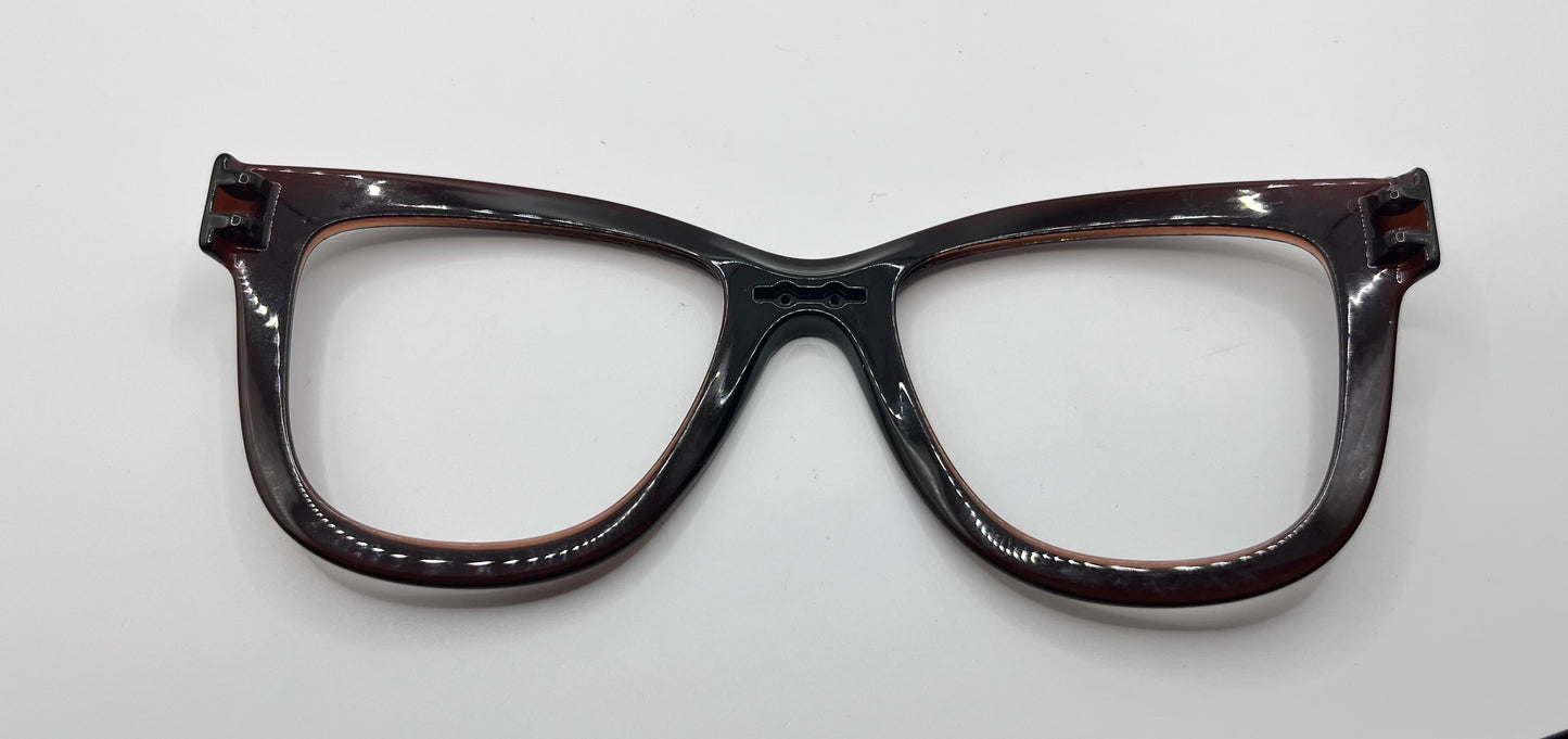 Maui Jim 448 Front Face Dark Translucent Brown