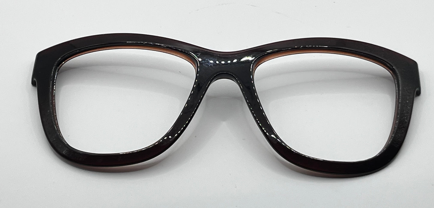 Maui Jim 448 Front Face Dark Translucent Brown