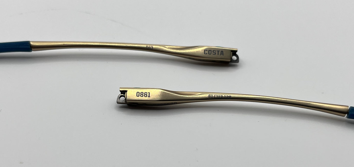 Costa Del Mar Helo Both Temples Gold/blue