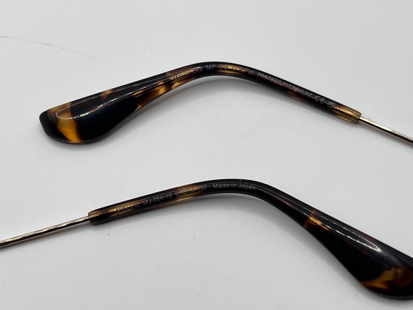 Maui Jim 264 Both Temples Gold/tortoise