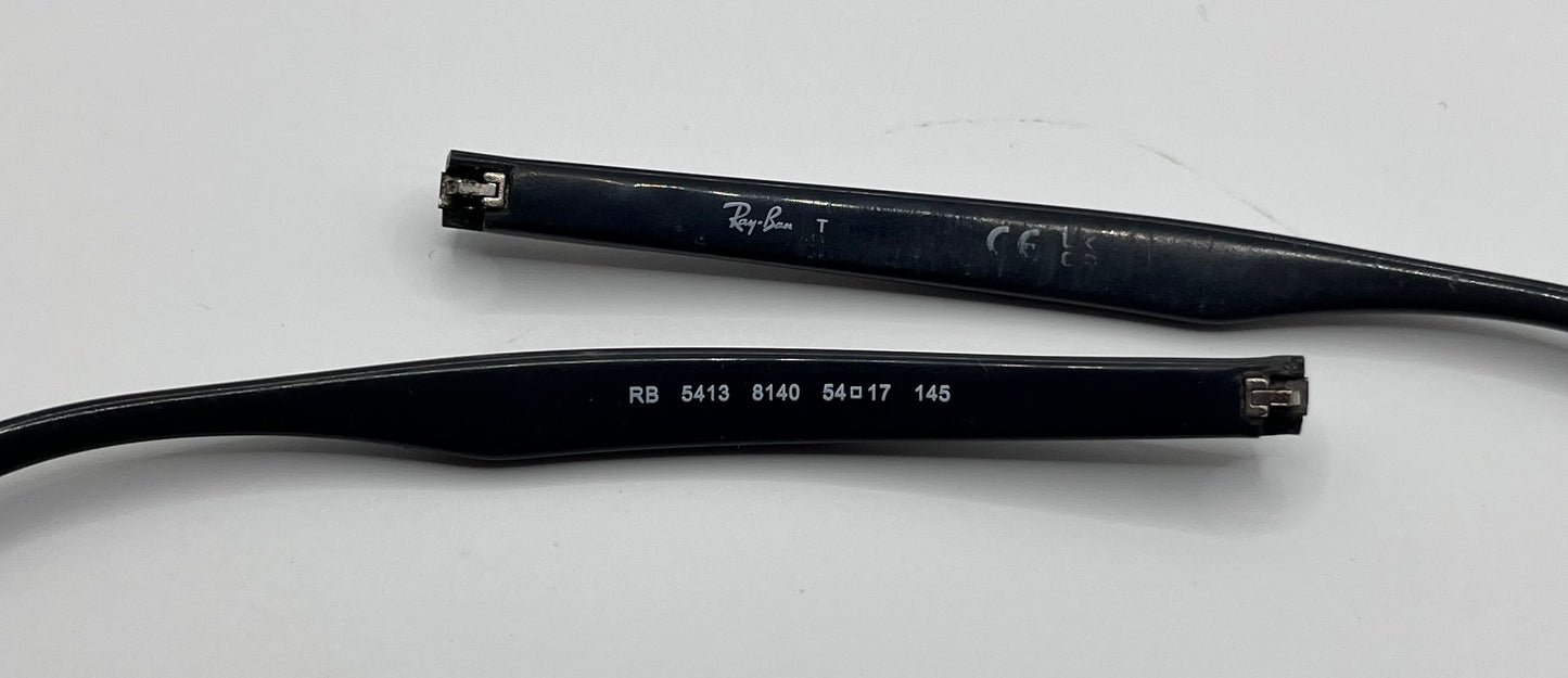 Ray Ban 5413 Both Temples Black