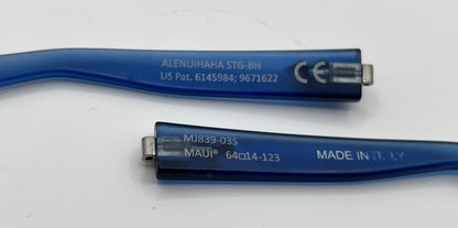 Maui Jim 839 Both Temples Translucent Blue