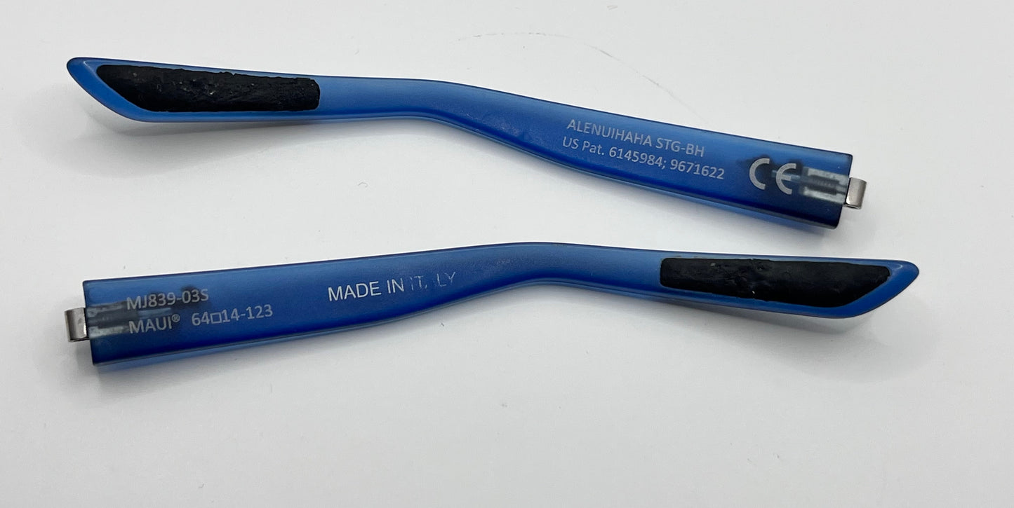 Maui Jim 839 Both Temples Translucent Blue