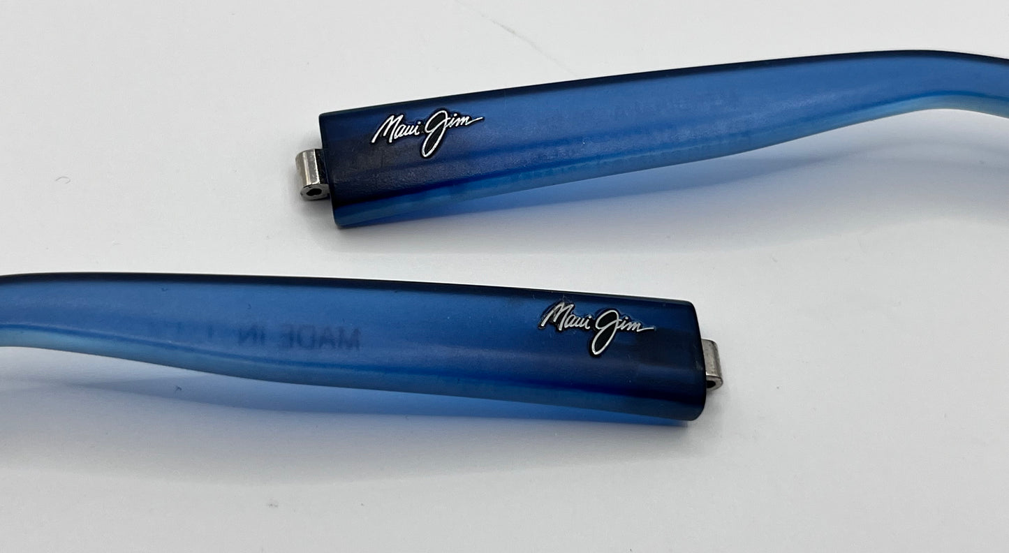 Maui Jim 839 Both Temples Translucent Blue