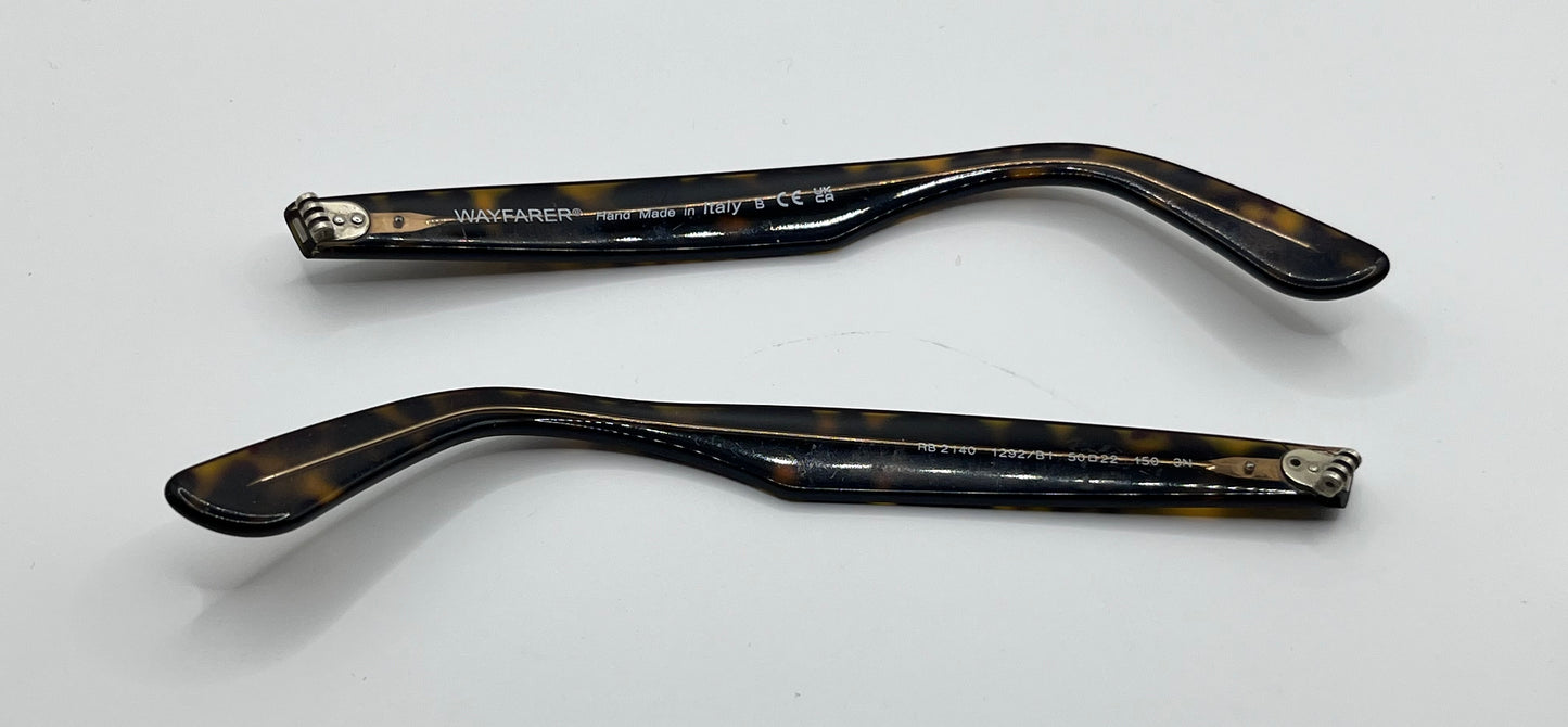 Ray Ban 2140 Both Temples Yellow Tortoise