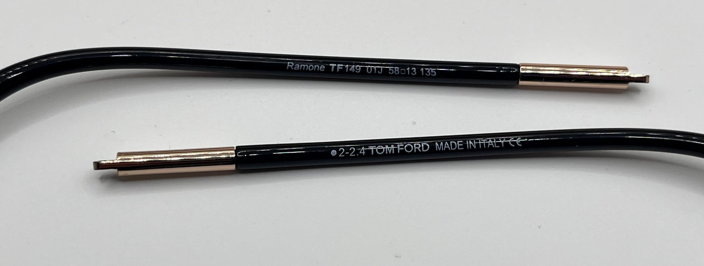 Tom Ford 149 Both Temples Gold/black