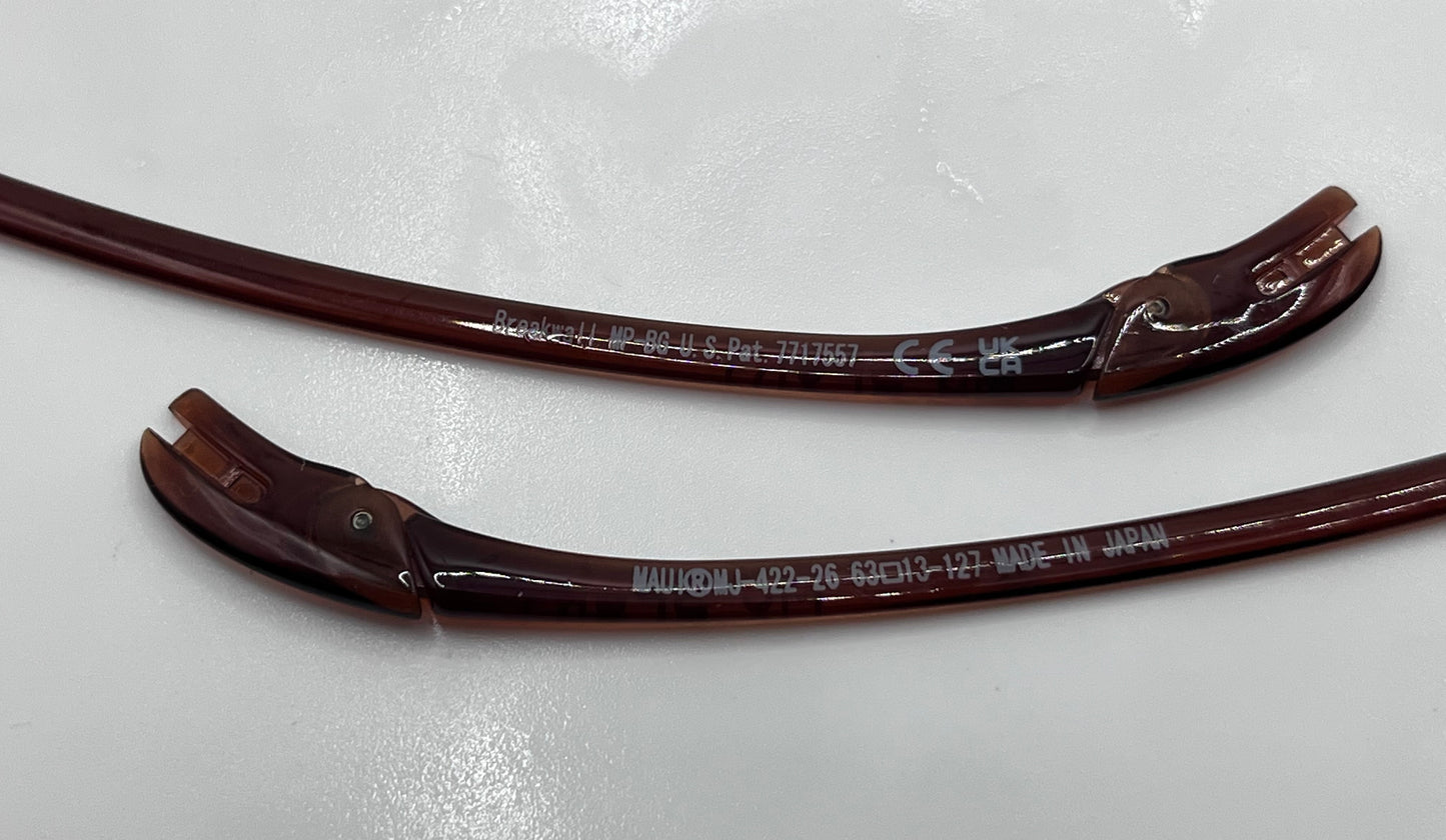 Maui Jim 422 Both Temples Brown Translucent
