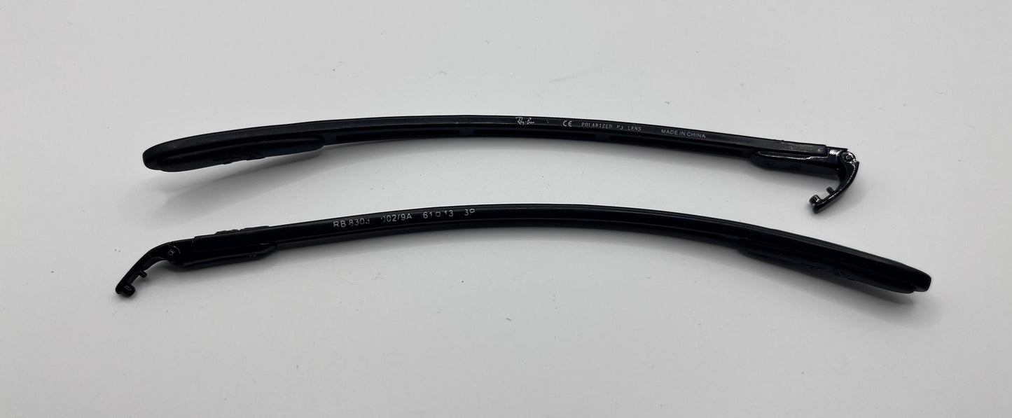 Ray Ban 8401 Both Temples Matte Black