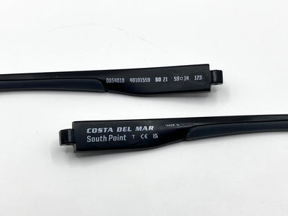 Costa Del Mar South Point Both Temples Matte Black