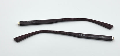 Maui Jim 650 Both Temples Dark Maroon