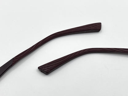 Maui Jim 650 Both Temples Dark Maroon