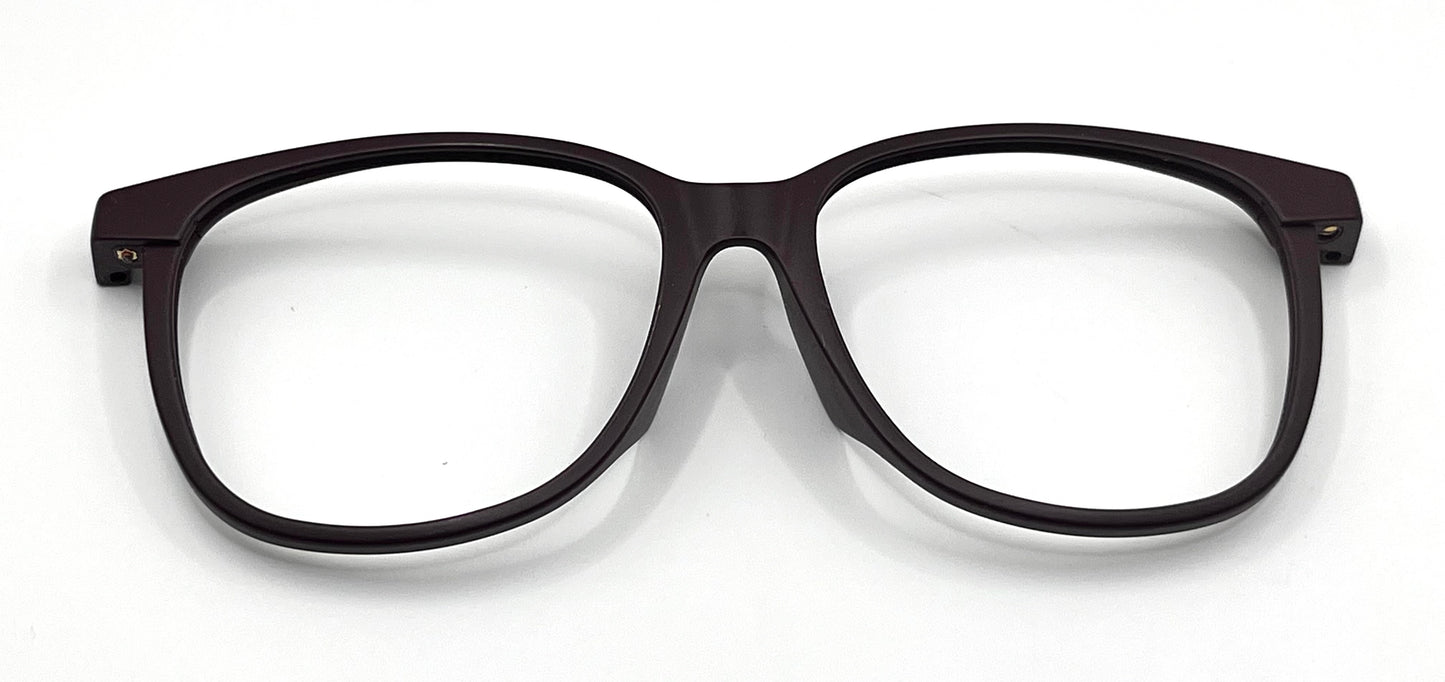 Maui Jim 650 Front Face Dark Maroon