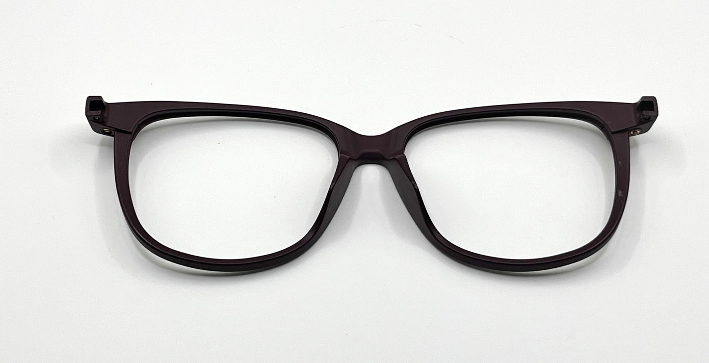 Maui Jim 650 Front Face Dark Maroon