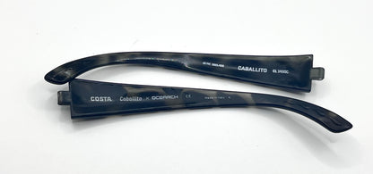 Costa Del Mar Caballito 1400c Both Temples Black Tortoise