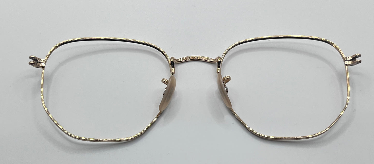 Ray Ban 3548 Front Face Gold