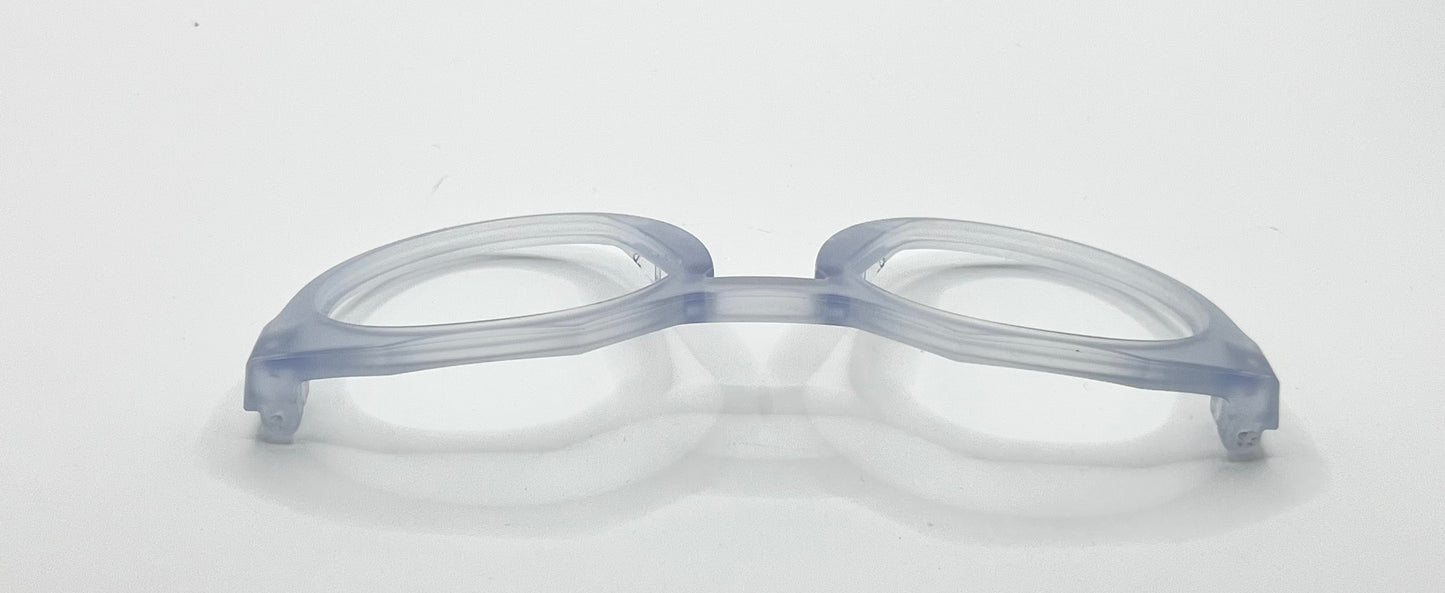 Oakley 8139 Hstn Front Face Clear Gray