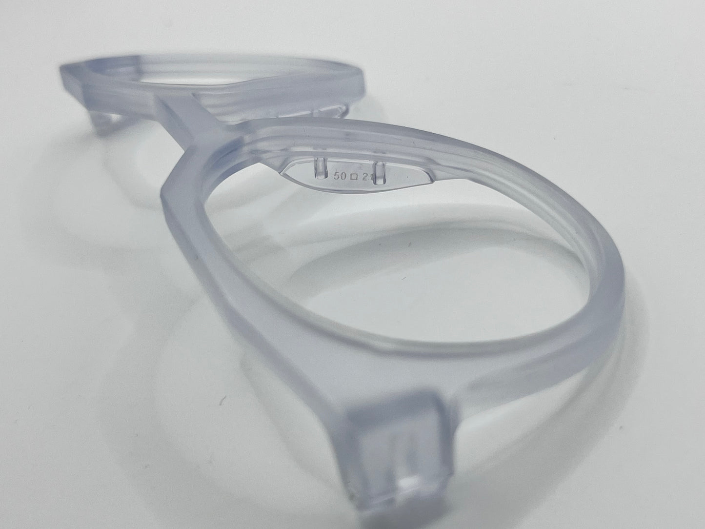 Oakley 8139 Hstn Front Face Clear Gray