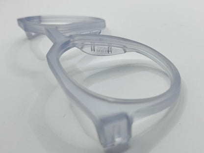 Oakley 8139 Hstn Front Face Clear Gray