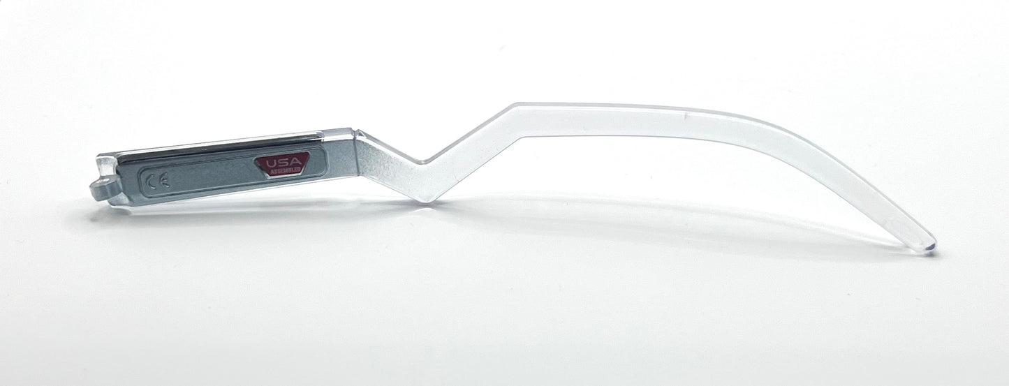 Oakley 8139 Hstn Right Temple Clear/silver
