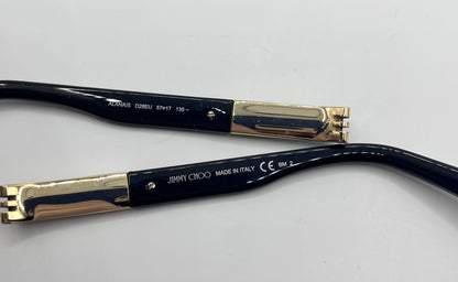 Jimmy Choo Alanas Both Temples Gold/black