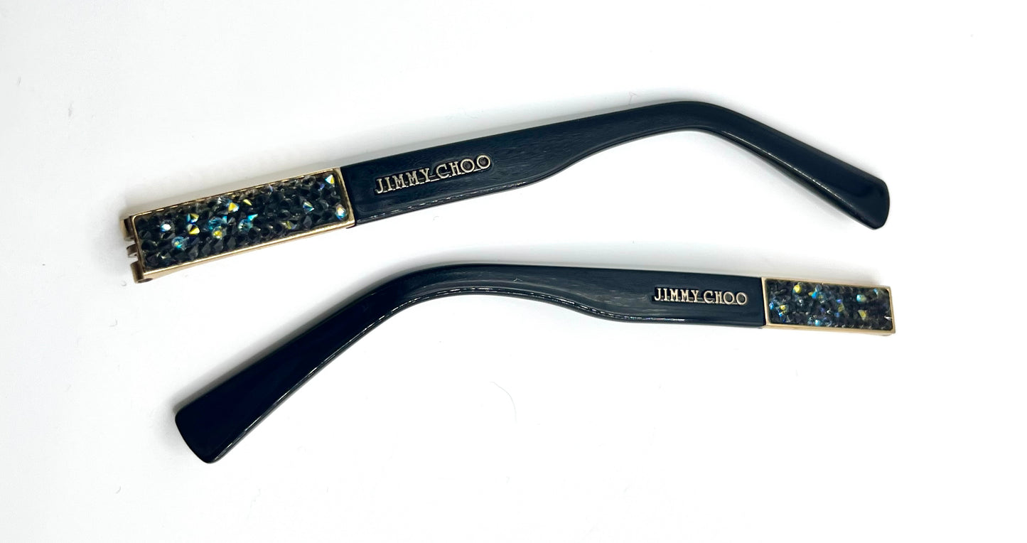 Jimmy Choo Alanas Both Temples Gold/black