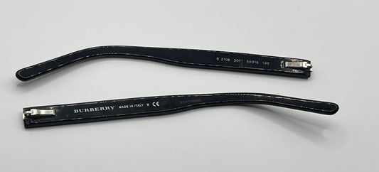 Burberry 2108 Both Temples Shiny Black