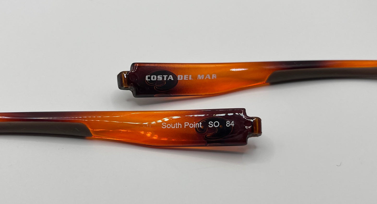 Costa Del Mar South Point 84 Both Temples Orange/brown
