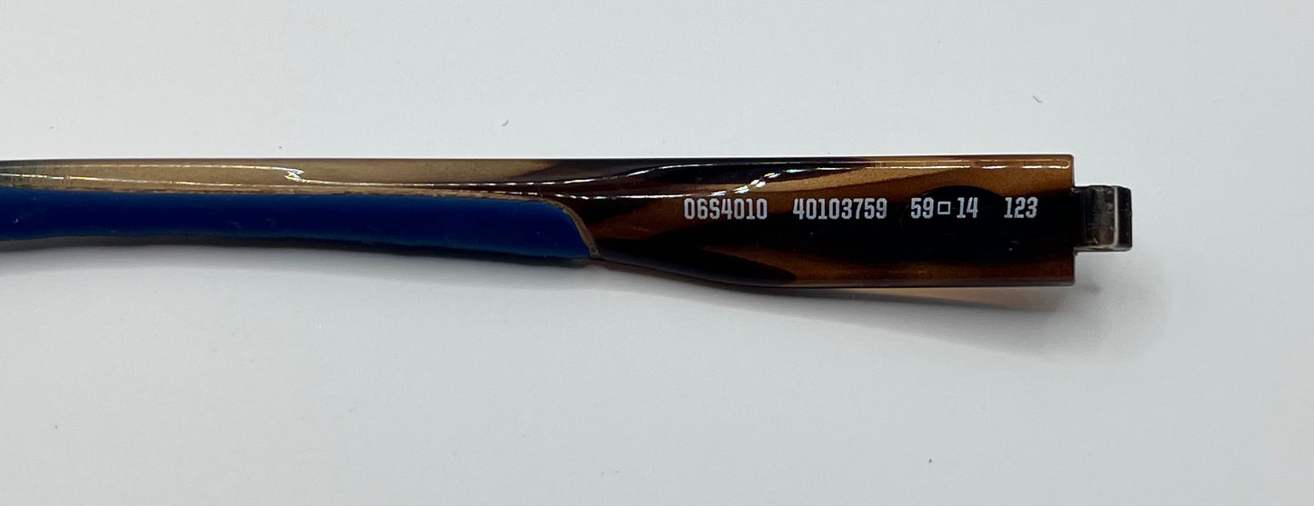 Costa Del Mar South Point Left Temple Brown/blue