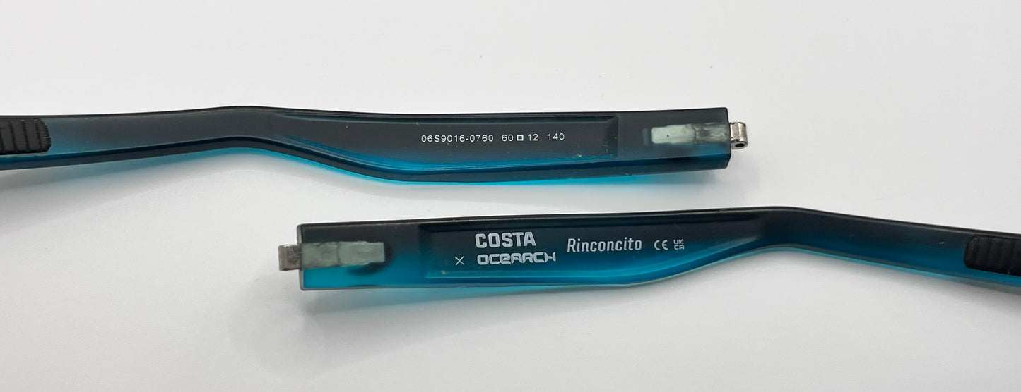 Costa Del Mar Rinconcito Both Temples Black/blue Translucent