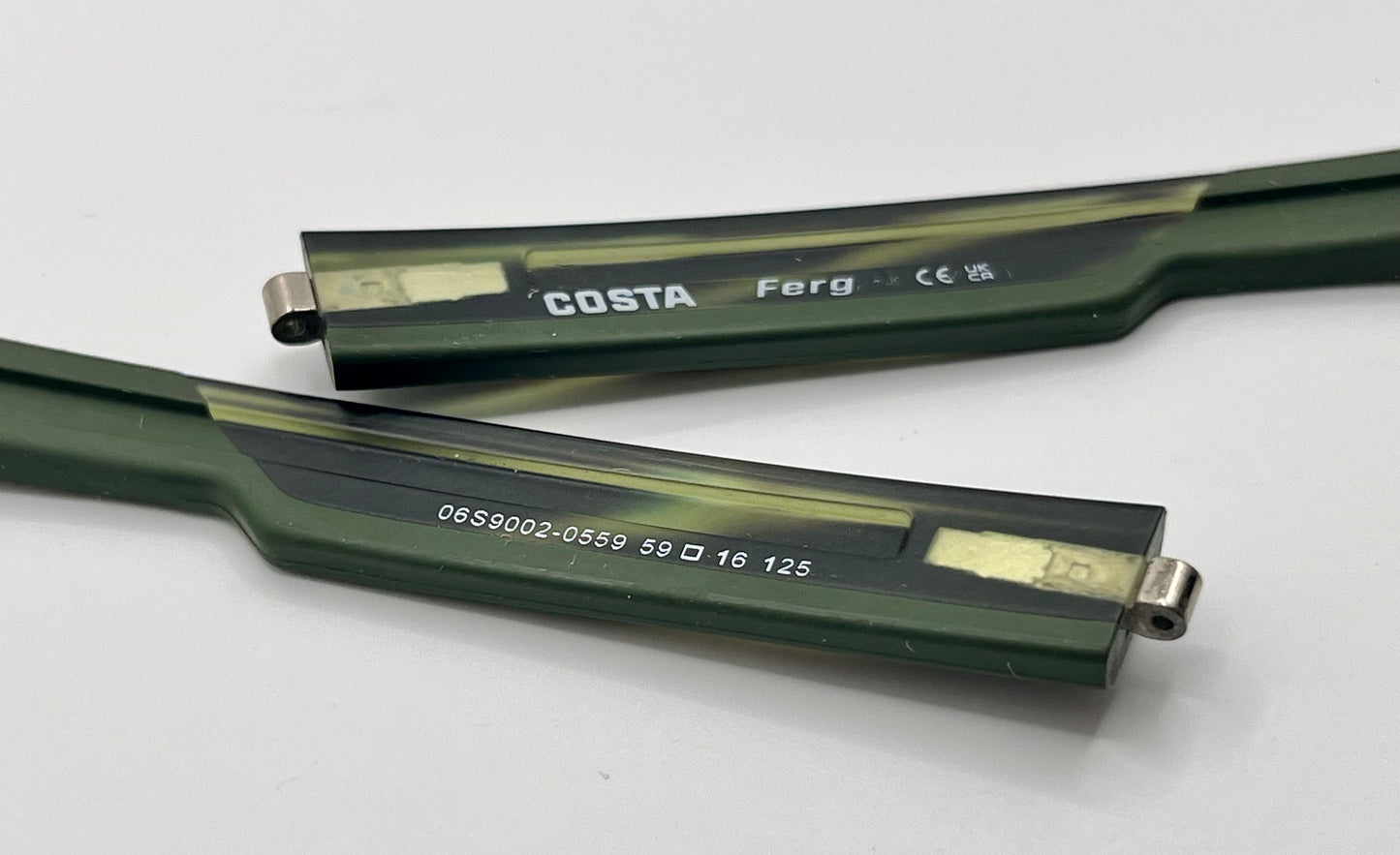 Costa Del Mar Ferg Both Temples Green Tortoise/black