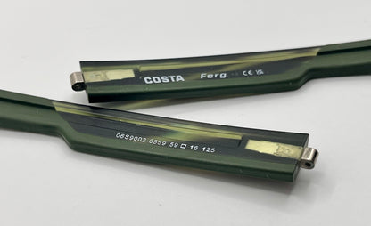 Costa Del Mar Ferg Both Temples Green Tortoise/black