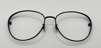 Yves Saint Laurent Slm 91 Front Face Black Metal