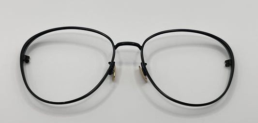 Yves Saint Laurent Slm 91 Front Face Black Metal