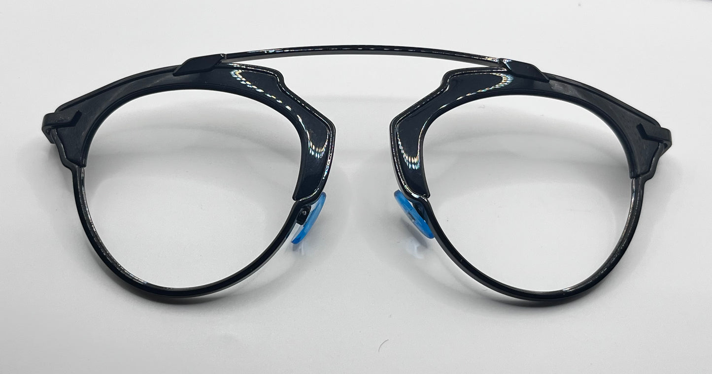 Christian Dior Dior Soreal Front Face Shiny Black/blue