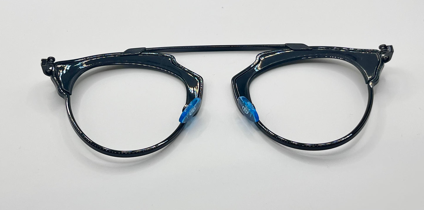Christian Dior Dior Soreal Front Face Shiny Black/blue