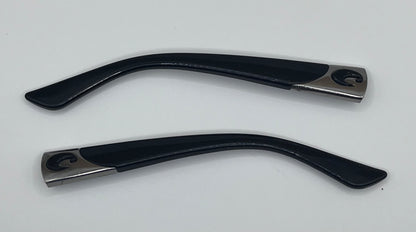 Costa Del Mar Las Olas 11 Both Temples Shiny Black/silver