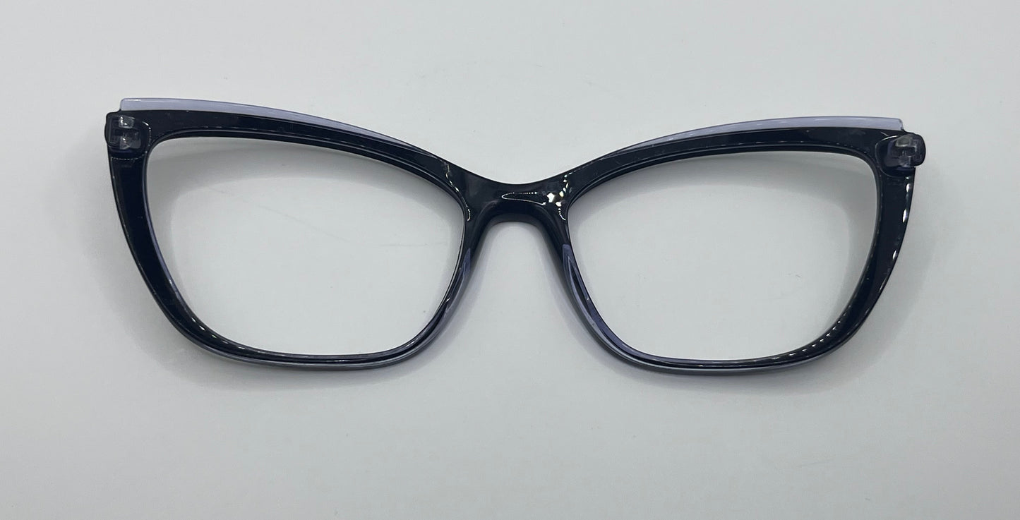 D&g 5054 Front Face Black/light Purple