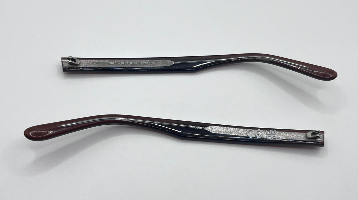 Maui Jim 866 Both Temples Tortoise/silver
