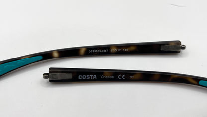 Costa Del Mar Cheeca Both Temples Tortoise/turquoise