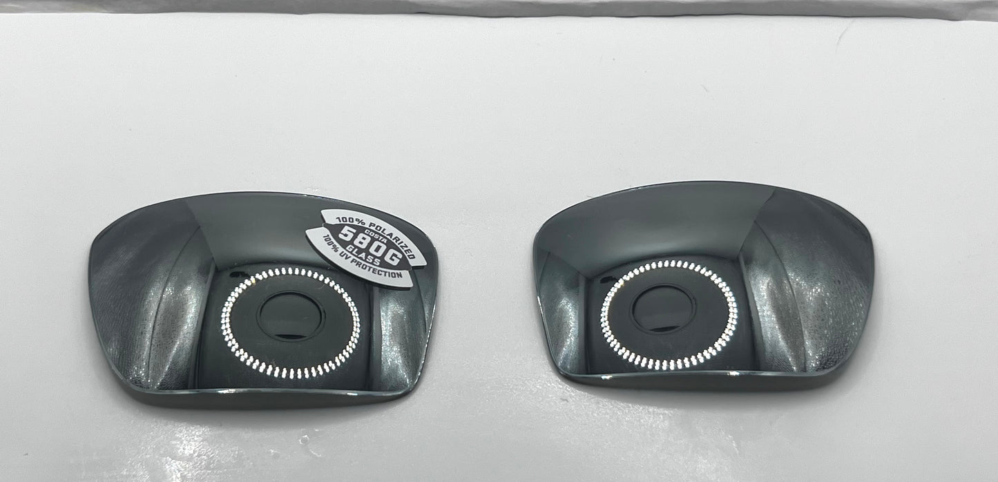 Costa Del Mar Fantail Pro Both Lenses Chrome Mirror Glass 580G