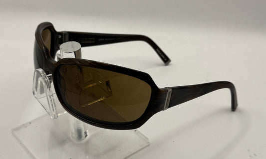 John Varvatos V721 Sunglasses in color Brownhorn
