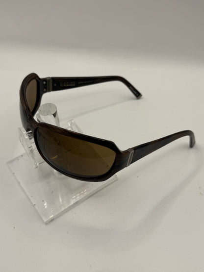 John Varvatos V721 Sunglasses in color Brownhorn