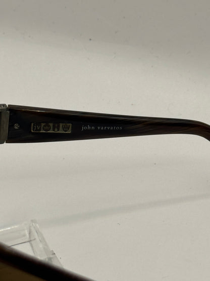 John Varvatos V721 Sunglasses in color Brownhorn