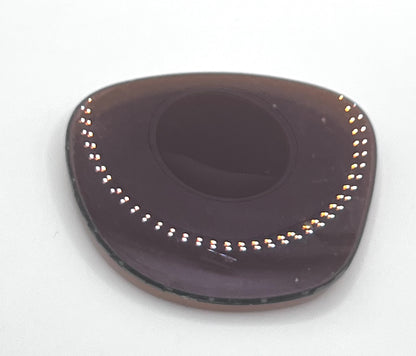 Costa Del Mar Aleta Right Lens Chrome/brown Glass 580G