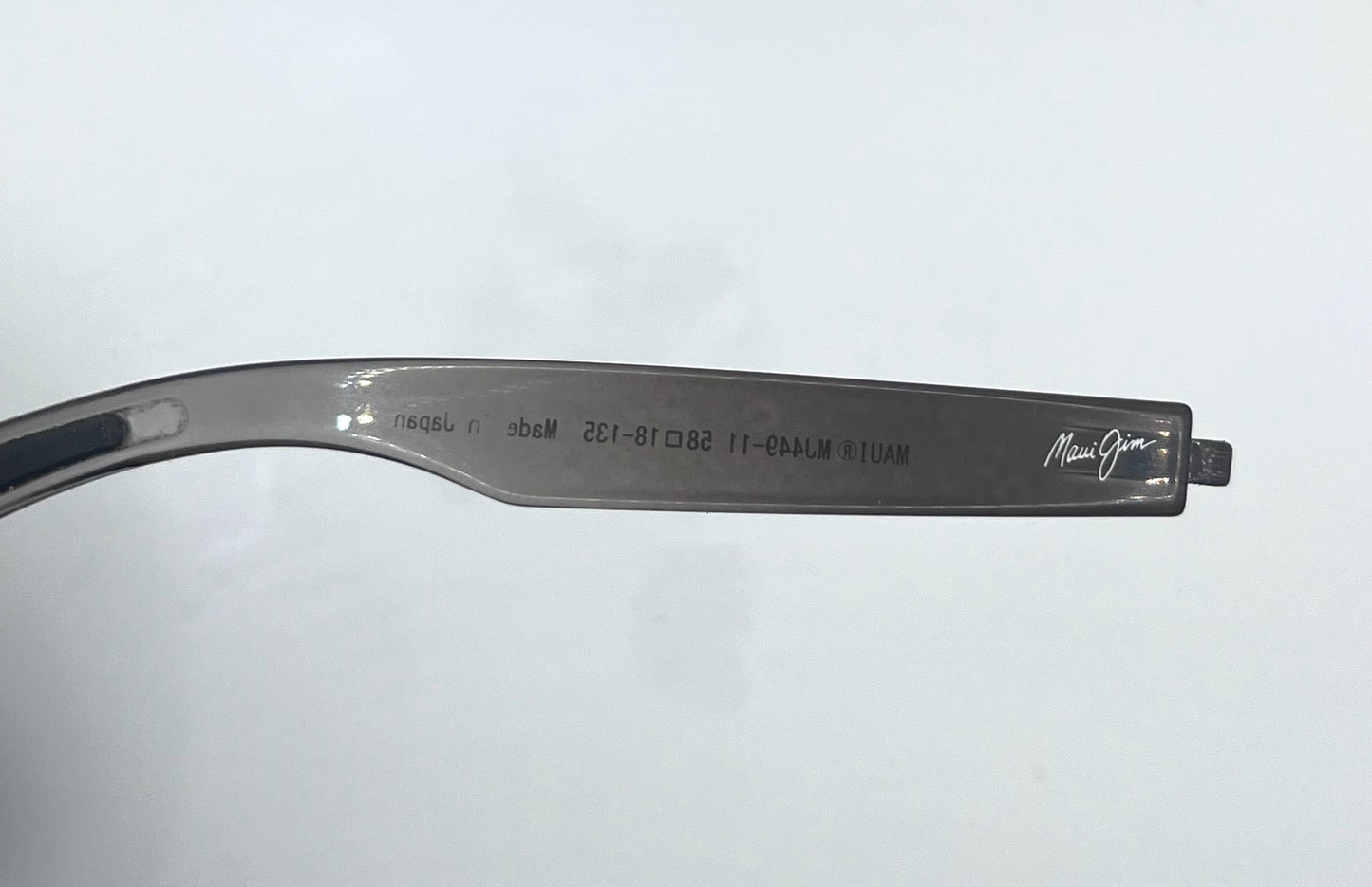 Maui Jim 449 Right Temple Brown Translucent