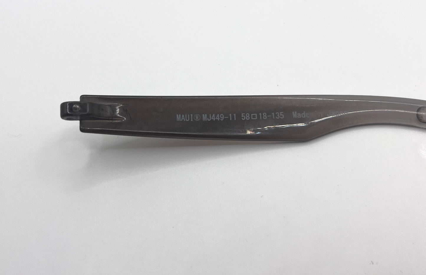 Maui Jim 449 Right Temple Brown Translucent
