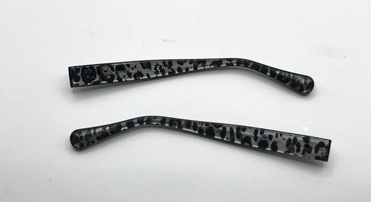 Jimmy Choo 41 Both Temples Black/leopard Print