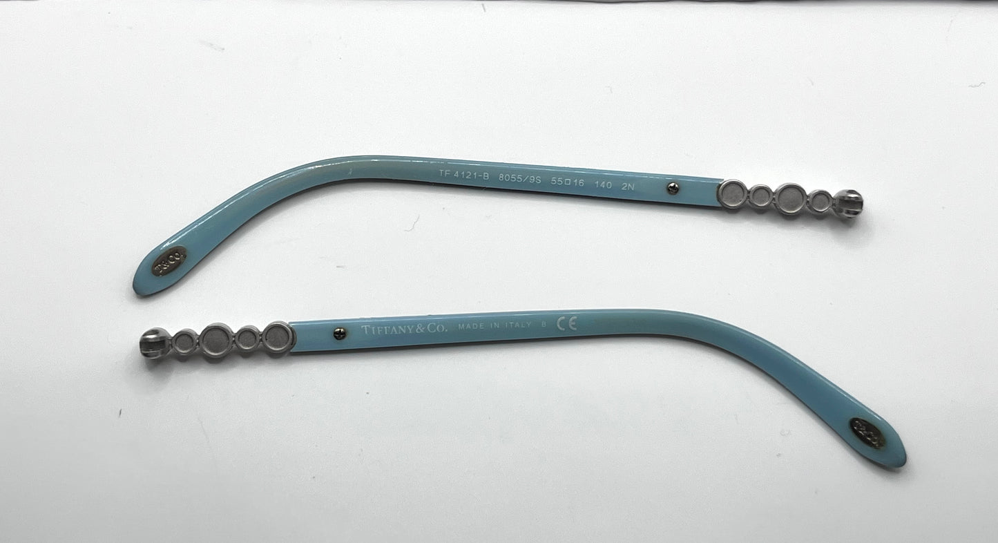 Tiffany 4121b Both Temples Black/blue