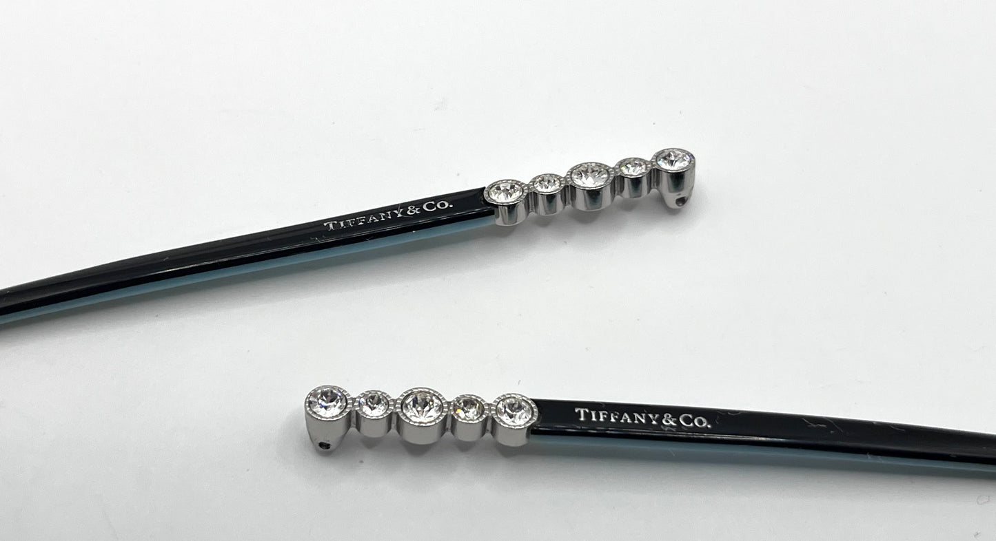 Tiffany 4121b Both Temples Black/blue