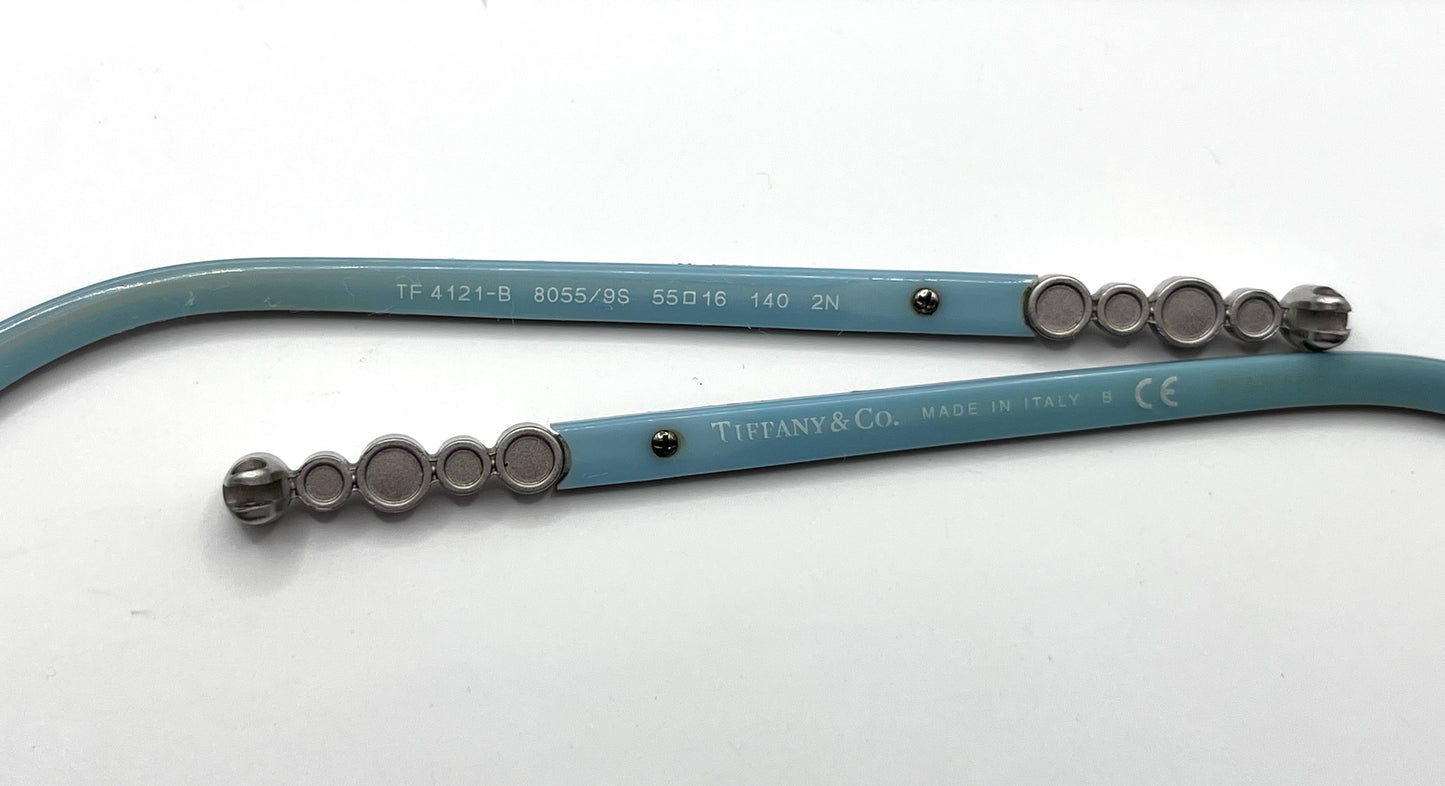 Tiffany 4121b Both Temples Black/blue